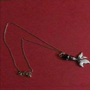 Small koi fish necklace
